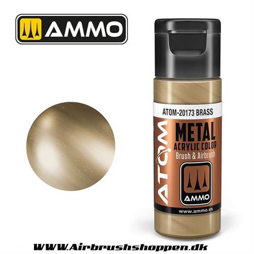 ATOM-20173 METALLIC Brass  -  20ml  Atom color